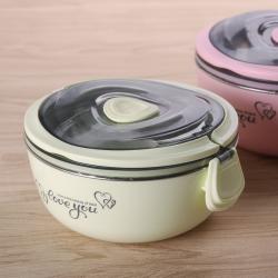 愛心大號(hào)不銹鋼便當(dāng)盒