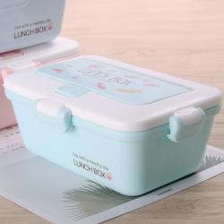 長(zhǎng)方形便當(dāng)盒（帶格）