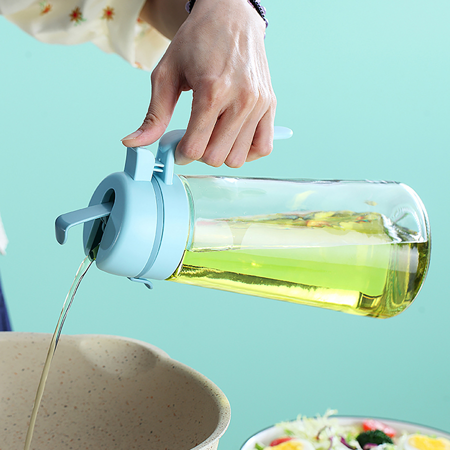 可靈自動(dòng)開(kāi)合玻璃油壺