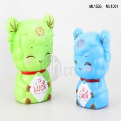 幸運(yùn)大、小卡通羊儲錢