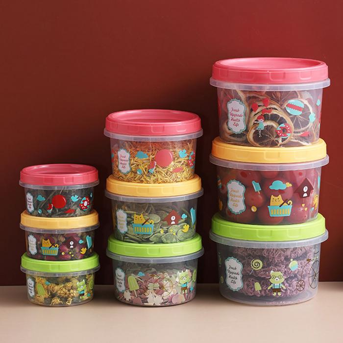 卡通保鮮盒(小/中/大）