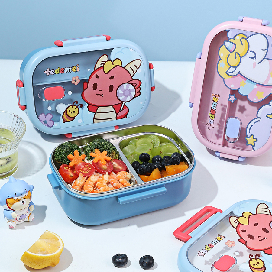 童趣不銹鋼餐盒(不帶