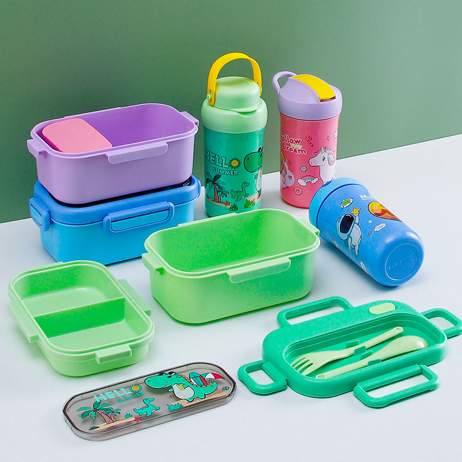 趣悅卡通長方單層(含