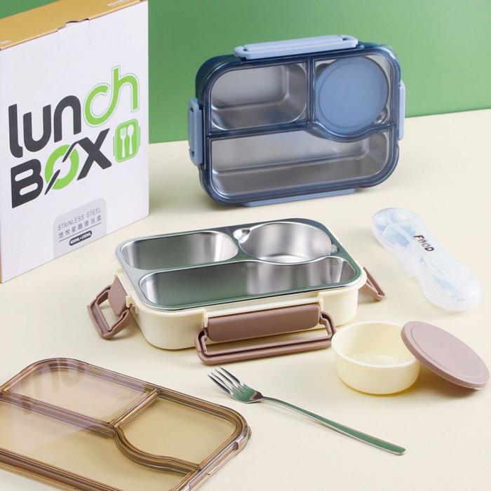 悠悅星趣便當(dāng)盒(400ml+100ml)無印刷